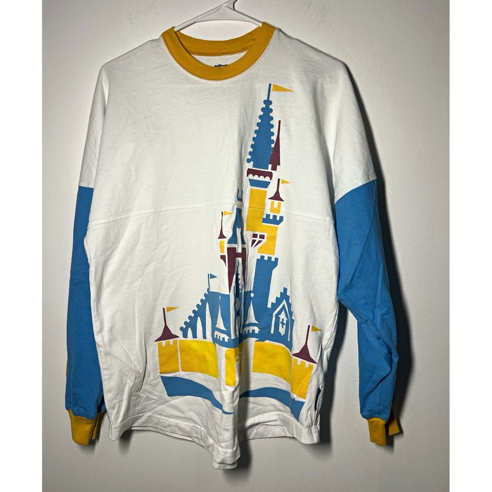 Walt Disney World 50th Vault Collection Spirit Jersey Long Sleeve Sz S PICS!!